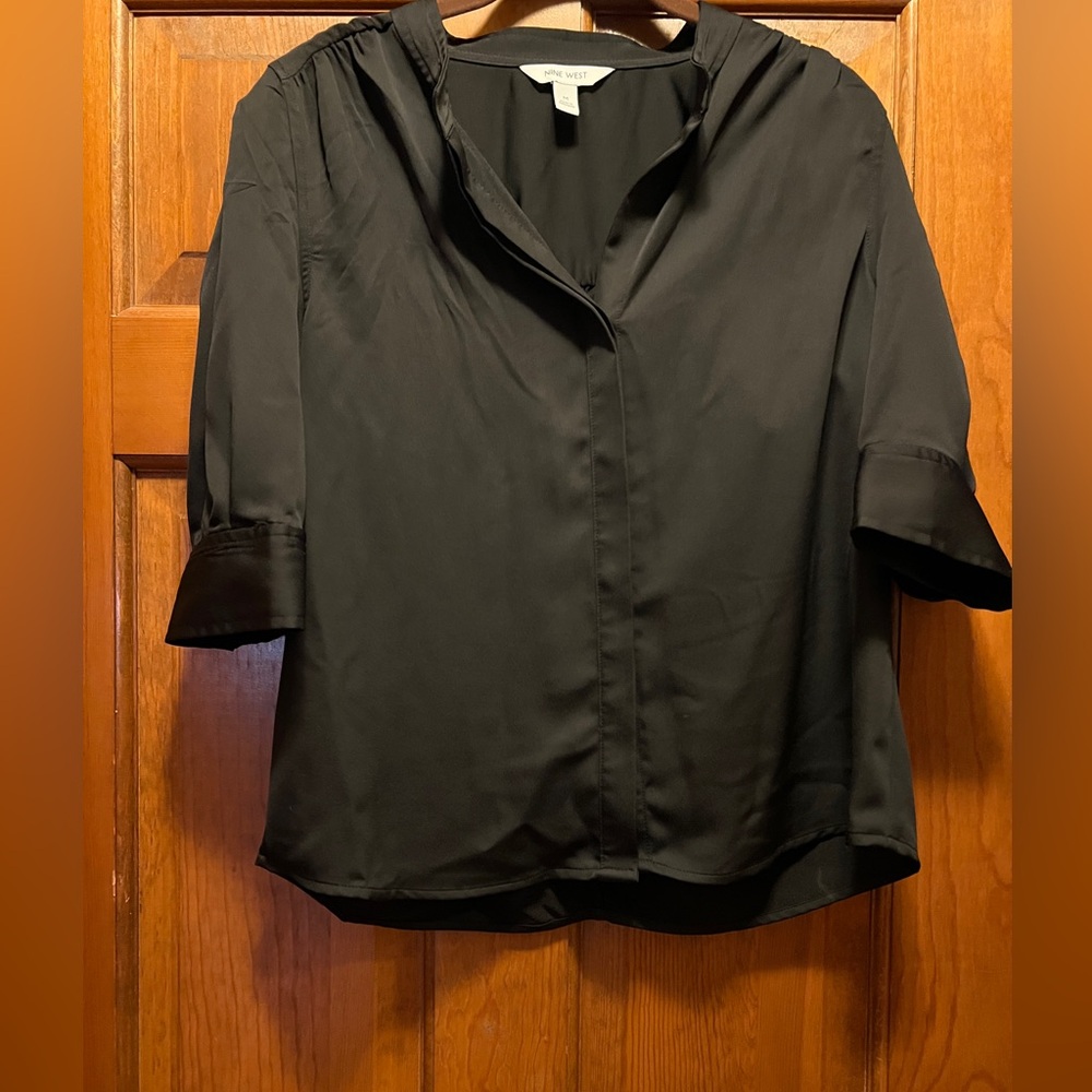 Black Nine West Blouse